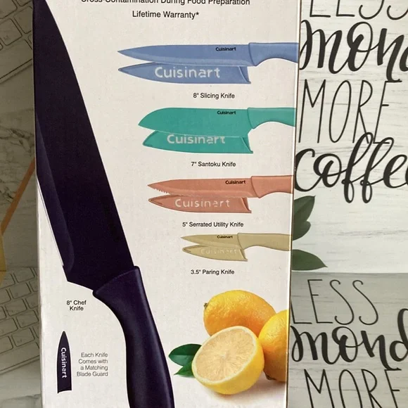 NWT CUISINART Advantage 10 Piece Knife Set - Picture 4 of 5
